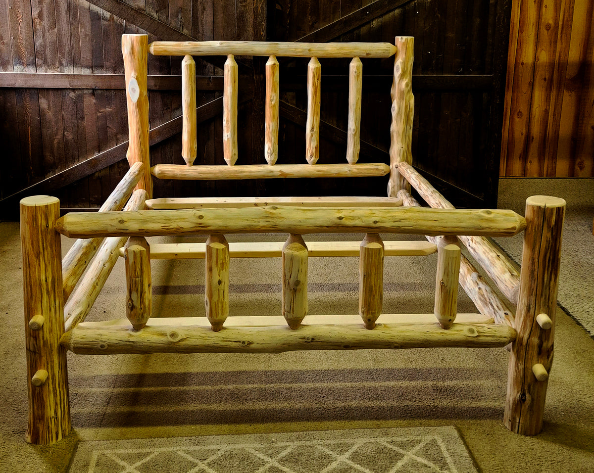 Original Cedar Style Log Bed