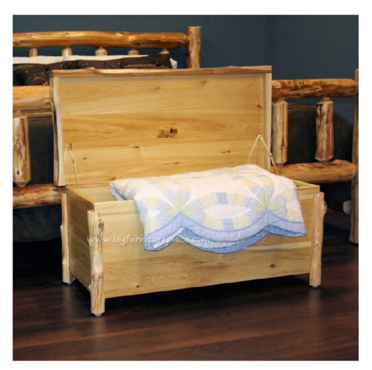 Hidden Lake Hand Peeled Blanket Chest - CHPBC