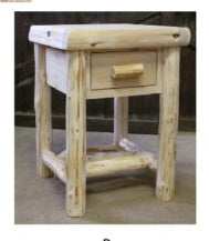 Hidden Lake Grizzly Ridge Nightstands