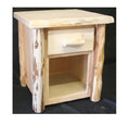 Hidden Lake Hand Peeled Frontier Nightstand