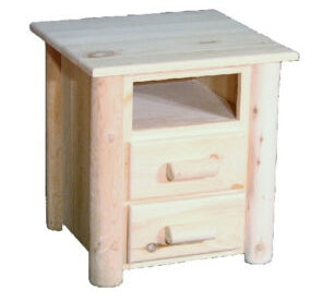 Hidden Lake Frontier Sanded Nightstands