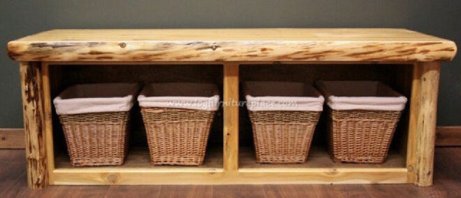 Hidden Lake Hand-Peeled Bench Collection - CHPFB