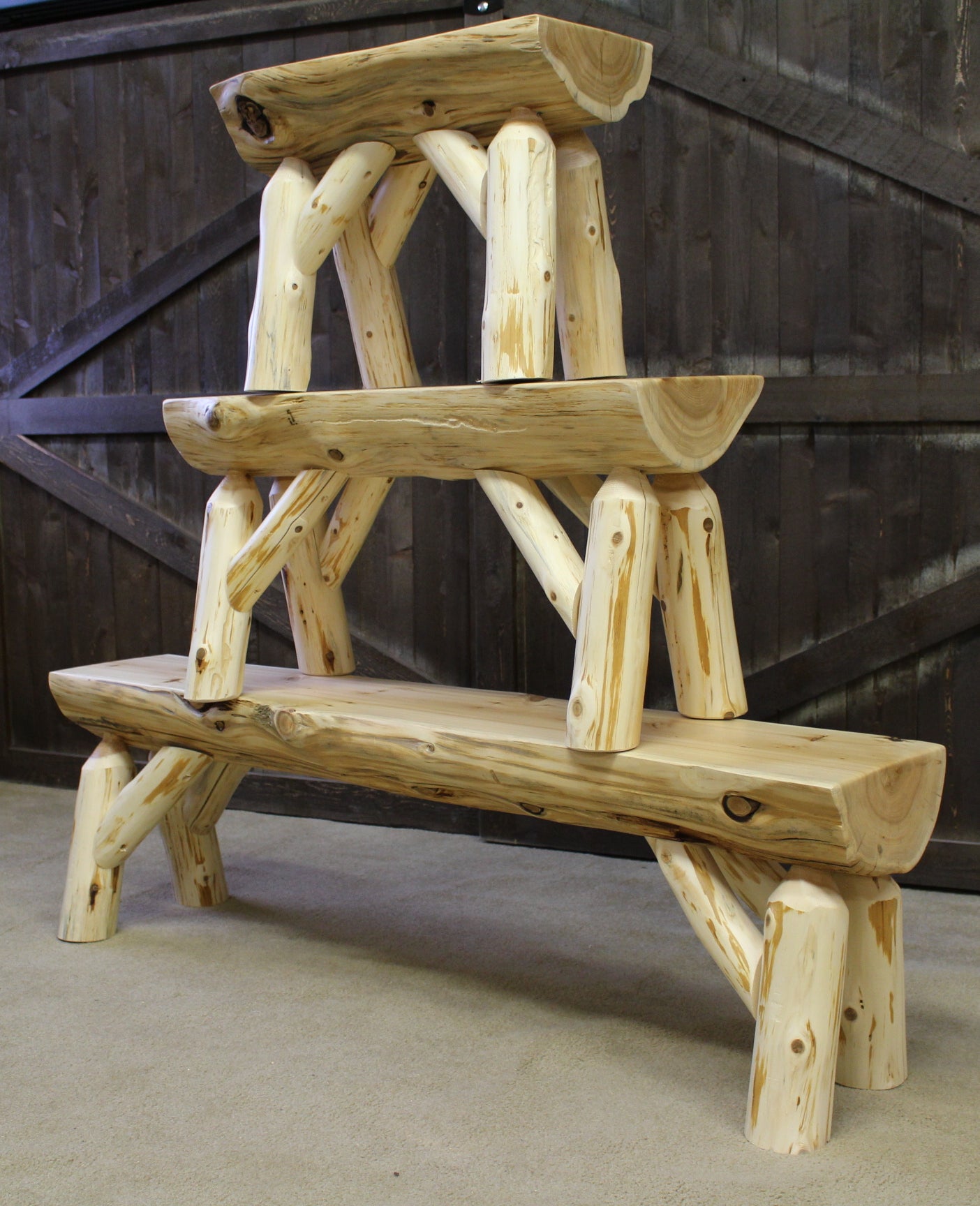 Hidden Lake Hand-Peeled Bench Collection - CHPHLB