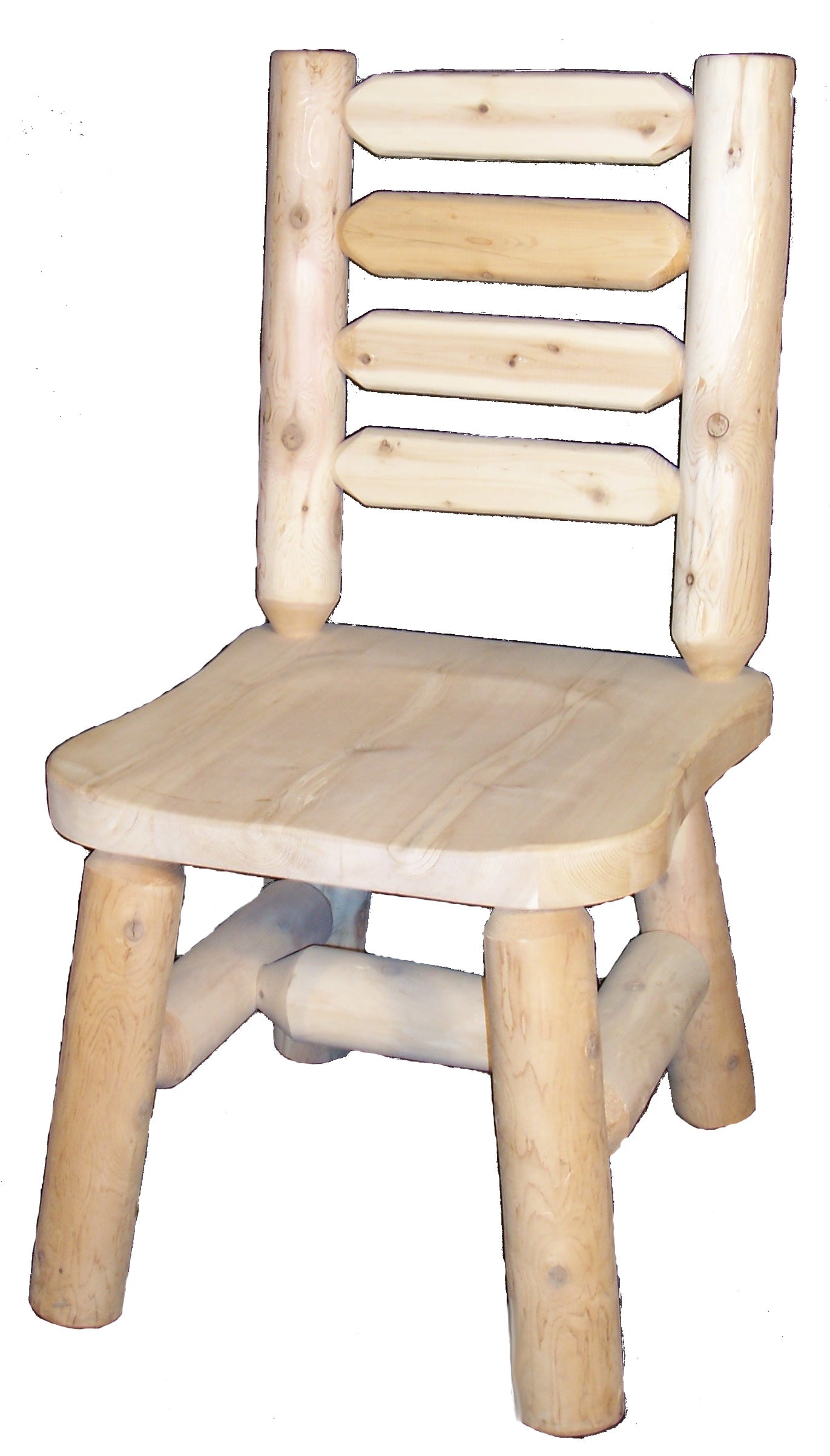 Ladder Back Side Chair Sanded - LB5734