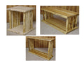 Rustic Valley Hand Peeled Cedar Log Tables