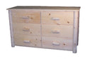 Hidden Lake Frontier Cedar Log Dressers
