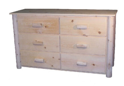Hidden Lake Frontier Cedar Log Dressers